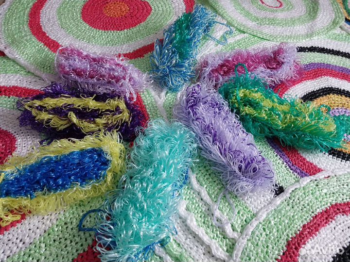 Мочалка ручной работы