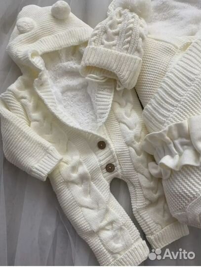 Конверт на выписку новорожденных осень зима