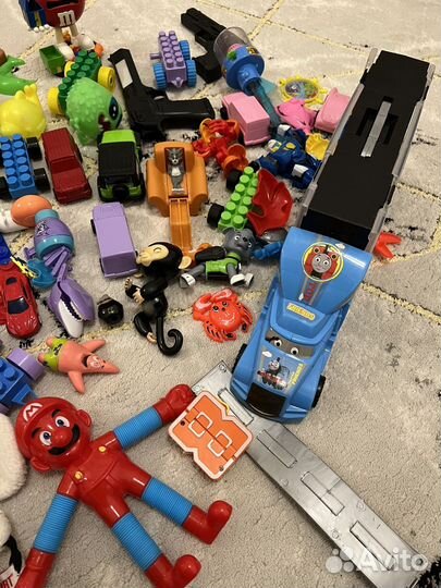 Игрушки для мальчика пакетом бу