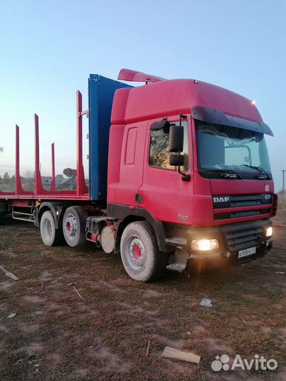 DAF CF 85.430 FTG с полуприцепом, 2012