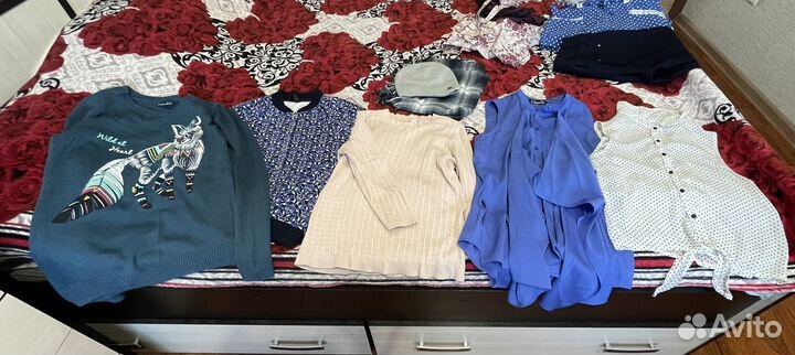 Вещи и обувь пакетом женские р 44