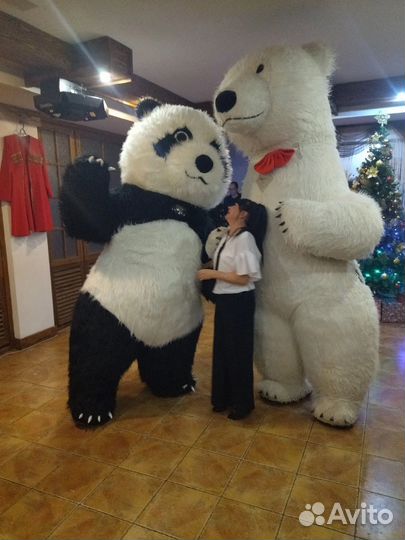 Белый медведь/Аниматоры/Панда