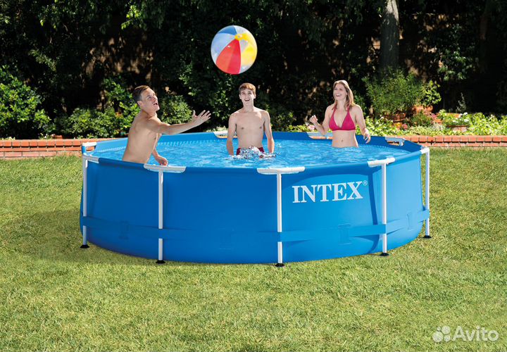 Каркасный бассейн intex 305х76см