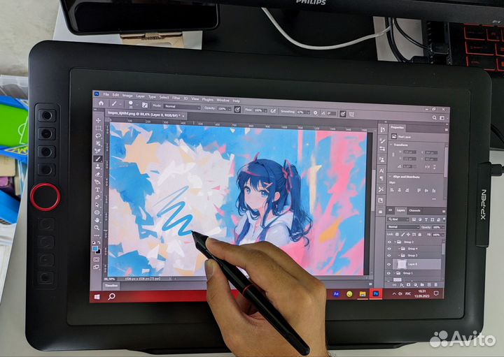 Экранный графический планшет XP PEN 15.6 PRO