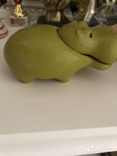 Игрушки СССР винтаж бегемот лиса