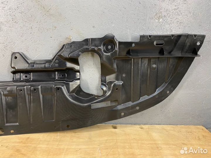 Защита бампера пластиковая передняя Mitsubishi