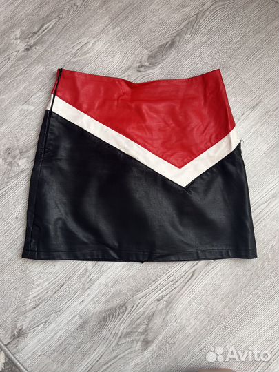 Кожаная юбка