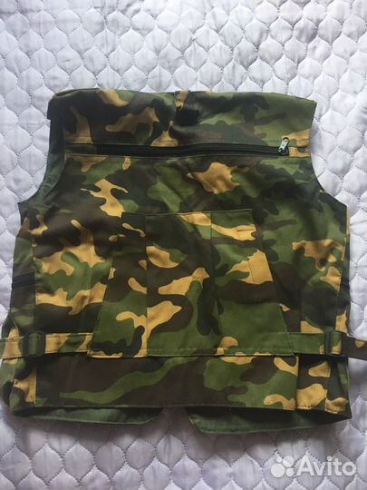 Жилет детский комуфляж
