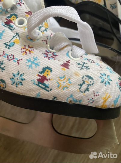 Коньки ледовые детские