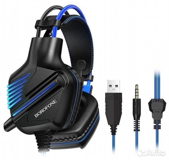 Наушники проводные borofone BO101 Racing