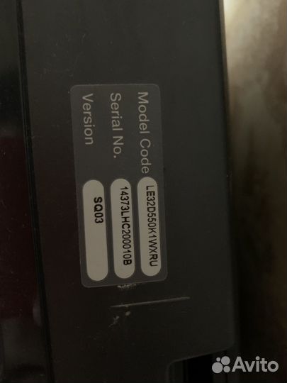 Телевизор samsung