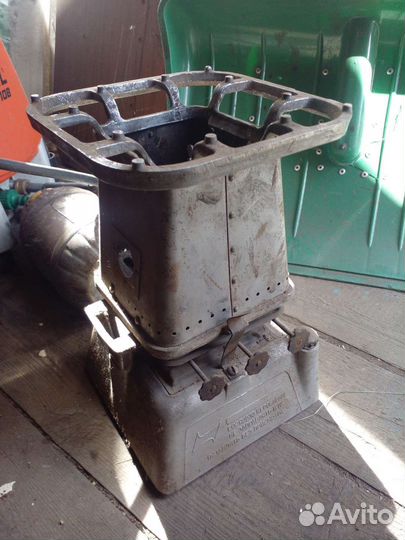 Примус СССР с котелком