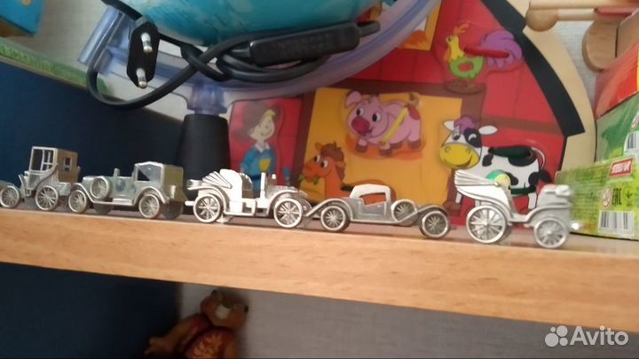 Набор машинок СССР брелки