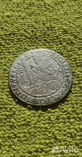 Орт (1/4 талера), 1622 год, Речь Посполитая