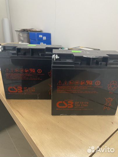 Аккумуляторы для ups/ибп CSB GP 12170 12v 17 Ah