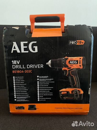 Шуруповерт AEG 18V