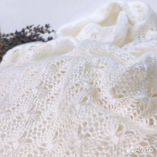 Женский шарф.Палантин кашемир. Ручная работа