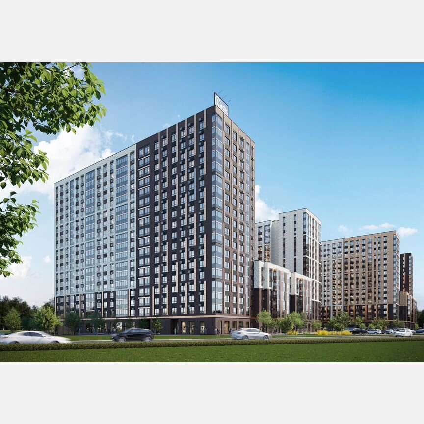 1-к. квартира, 32,2 м², 14/16 эт.