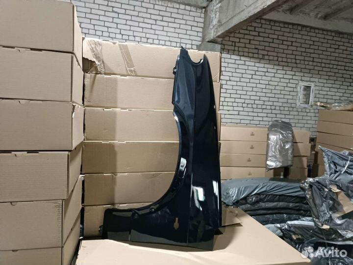 Крыло ваз 2114 2115 левое графитовый металлик 606