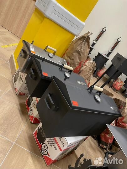 Коптильня горячего копчения