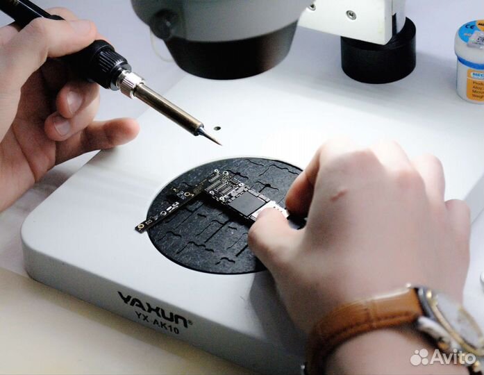 Сложный ремонт, пайка iPhone, iPad, MacBook iWatch