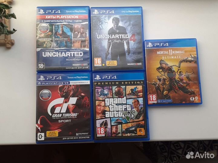 Игры для приставок ps4