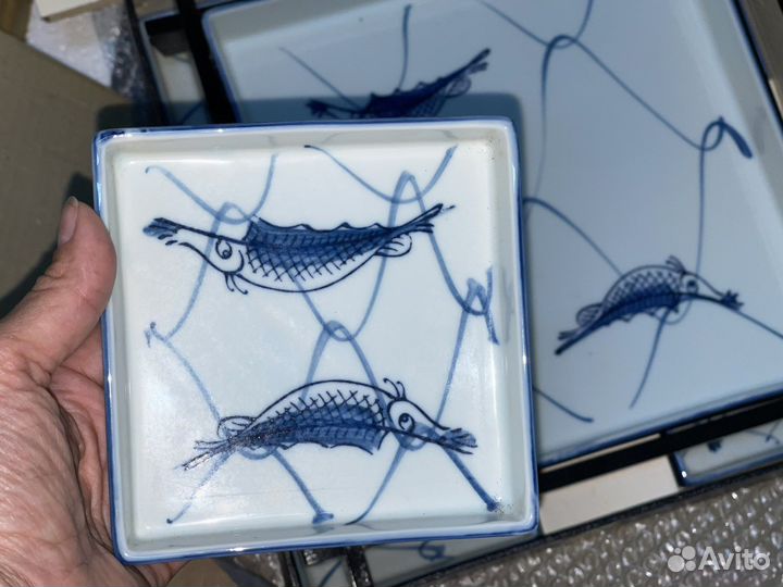 Набор японской посуды. Японский фарфор