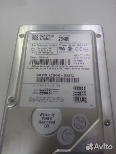 Рабочие жёсткие диски HDD IDE и SATA