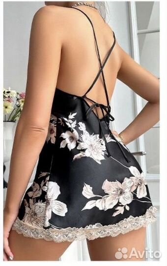 Шикарная атласная сорочка (42/44/46/48)