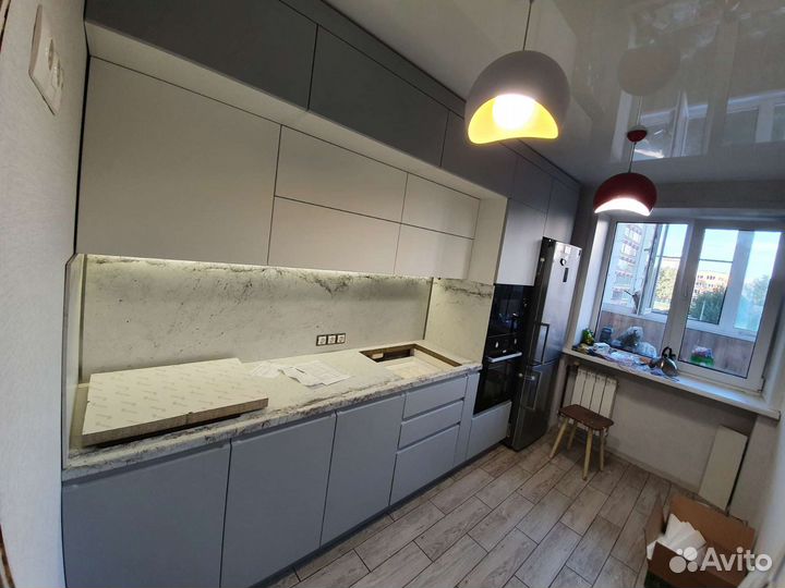 Ремонт кухонного гарнитура (Замена фасадов)