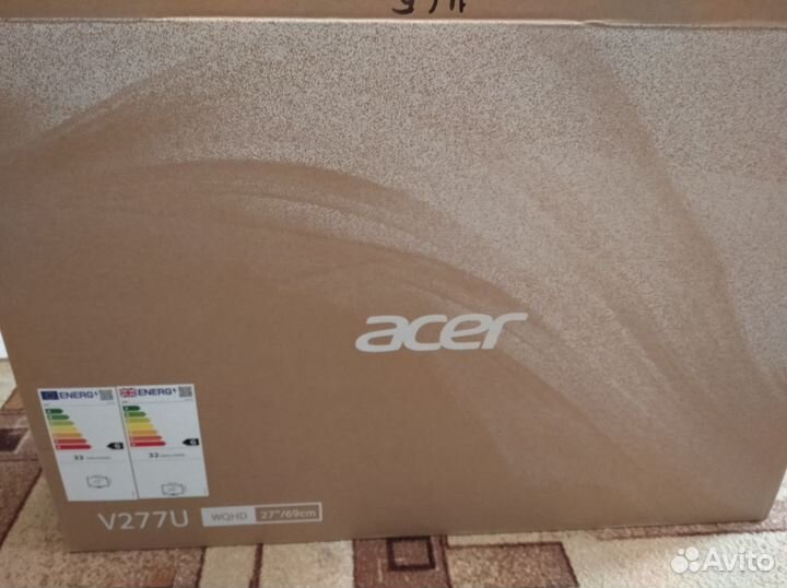 Монитор Acer V277U IPS 2K