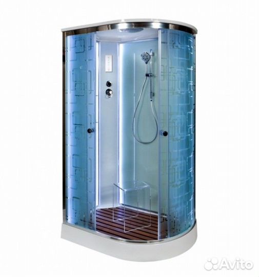 Душевая кабина AvaCan EM1512 LED левая