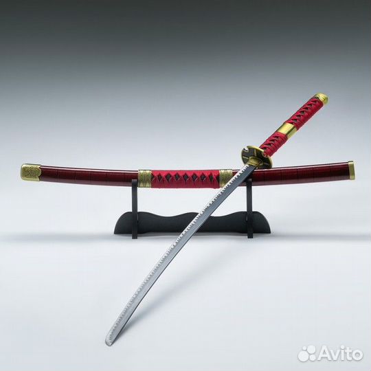 Катаны сувенирные сертификат С подставкой