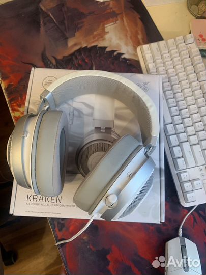 Игровые наушники razer kraken mercury
