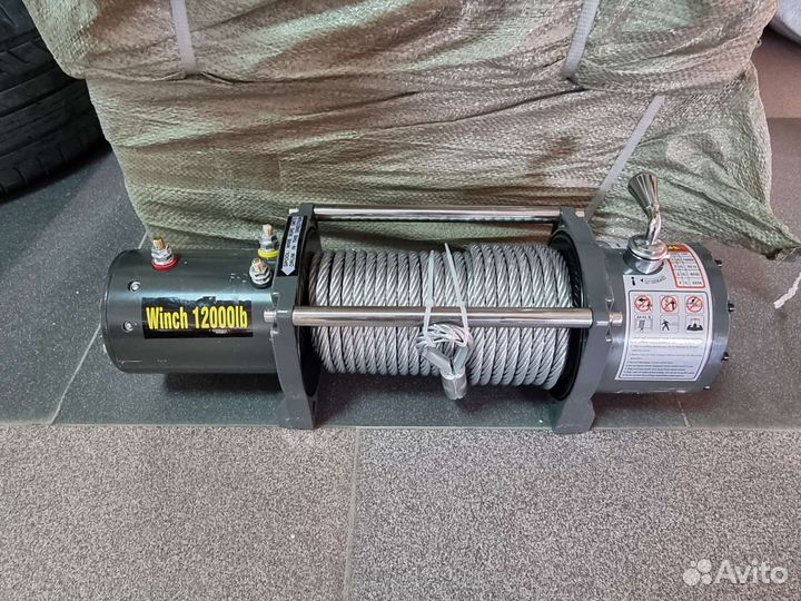 Лебедка электрическая 12v 12000