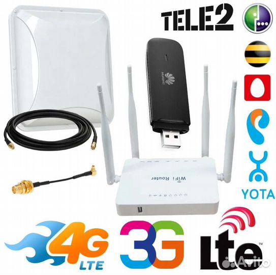 Комплект интернета 4g для дачи