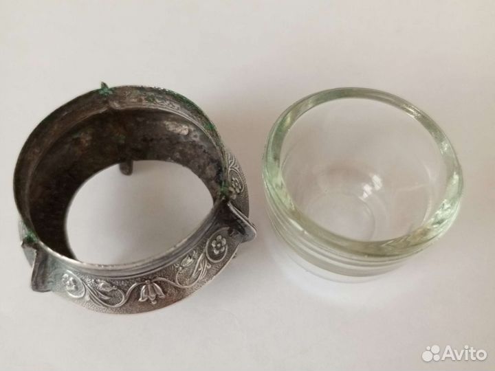 Солонка мельхиор СССР