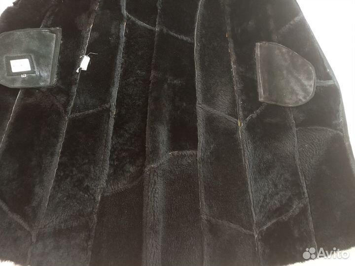Дубленка натуральная женская размер 44 46