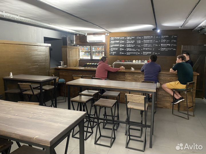 Бар- магазин крафтового пива с кухней под ключ