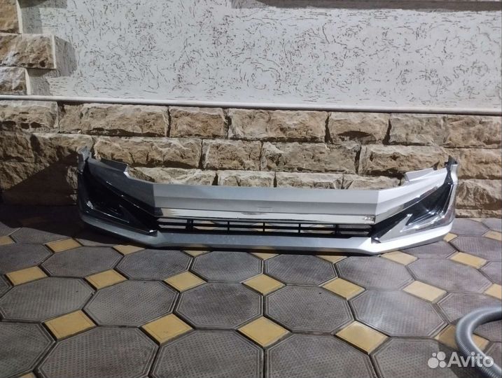 Губа на toyota prado
