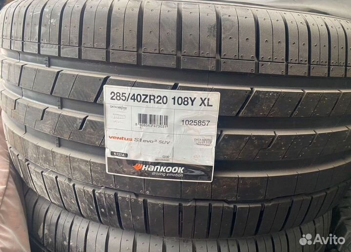 Hankook Ventus S1 Evo 3 K127 285/40 R20 и 325/35 R20 108Y