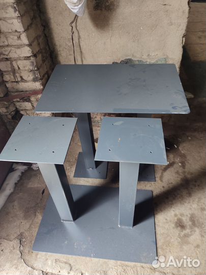 Крепления, ножки для столов металлические