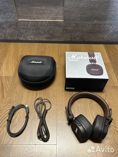 Беспроводные наушники marshall major iv