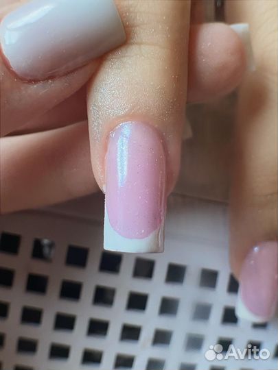 Модель на маникюр наращивание