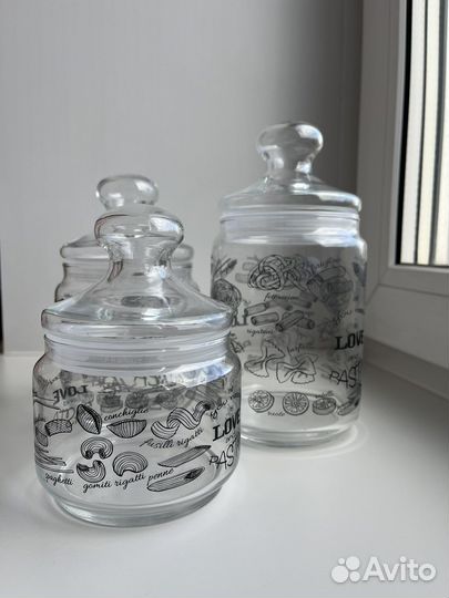 Банки для сыпучих продуктов