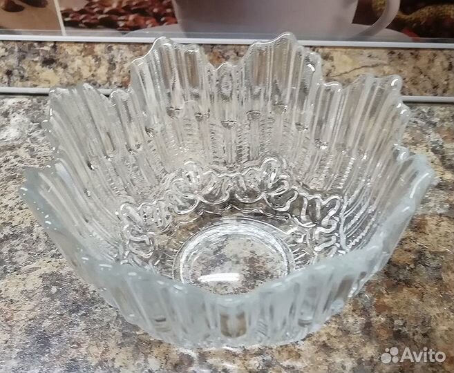 Салатница, пепельница (хрусталь), ваза