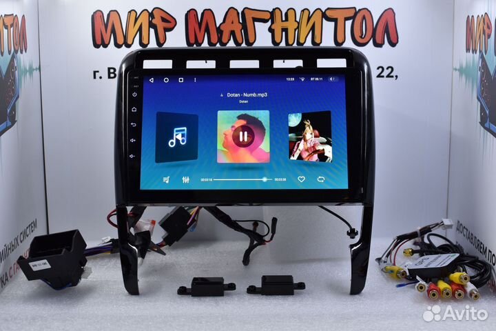 Магнитола Porsche Cayenne Teyes CC2 Plus 4/32гб