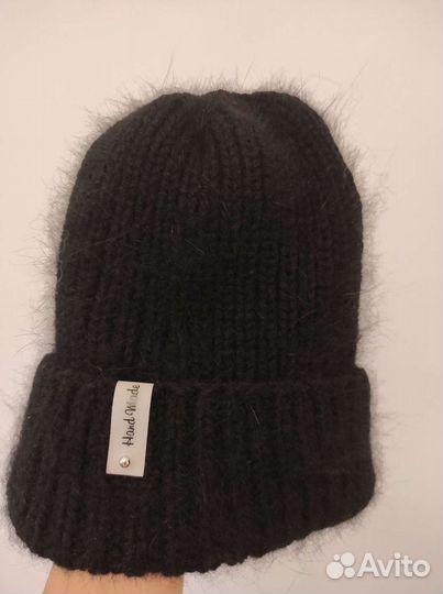Шапка из пуха норки ручная работа