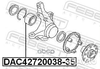 Подшипник ступицы DAC42720038-35 DAC42720038-35