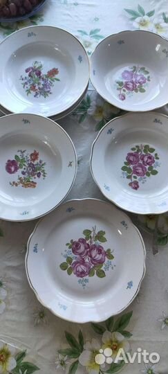 Тарелки большие